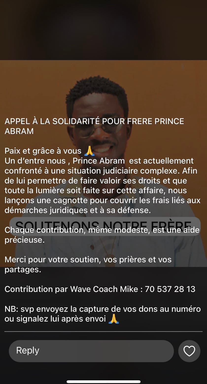 Soutient a notre Frere Victime d'arnaque
